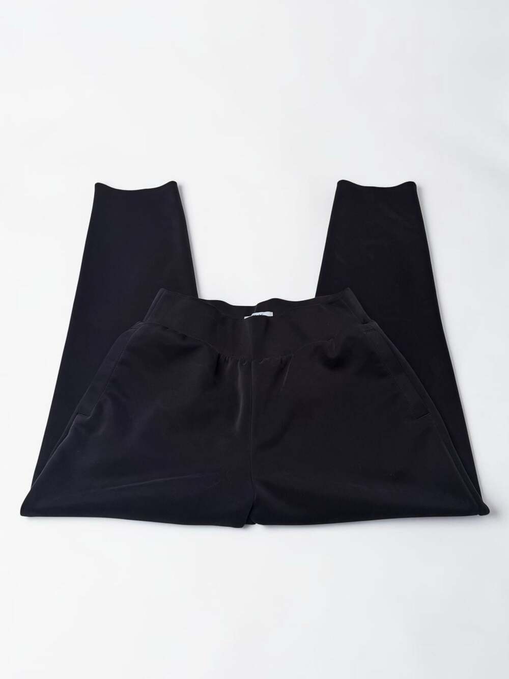 FLX Women's Black Dynamic Straight-Leg Pants Size S